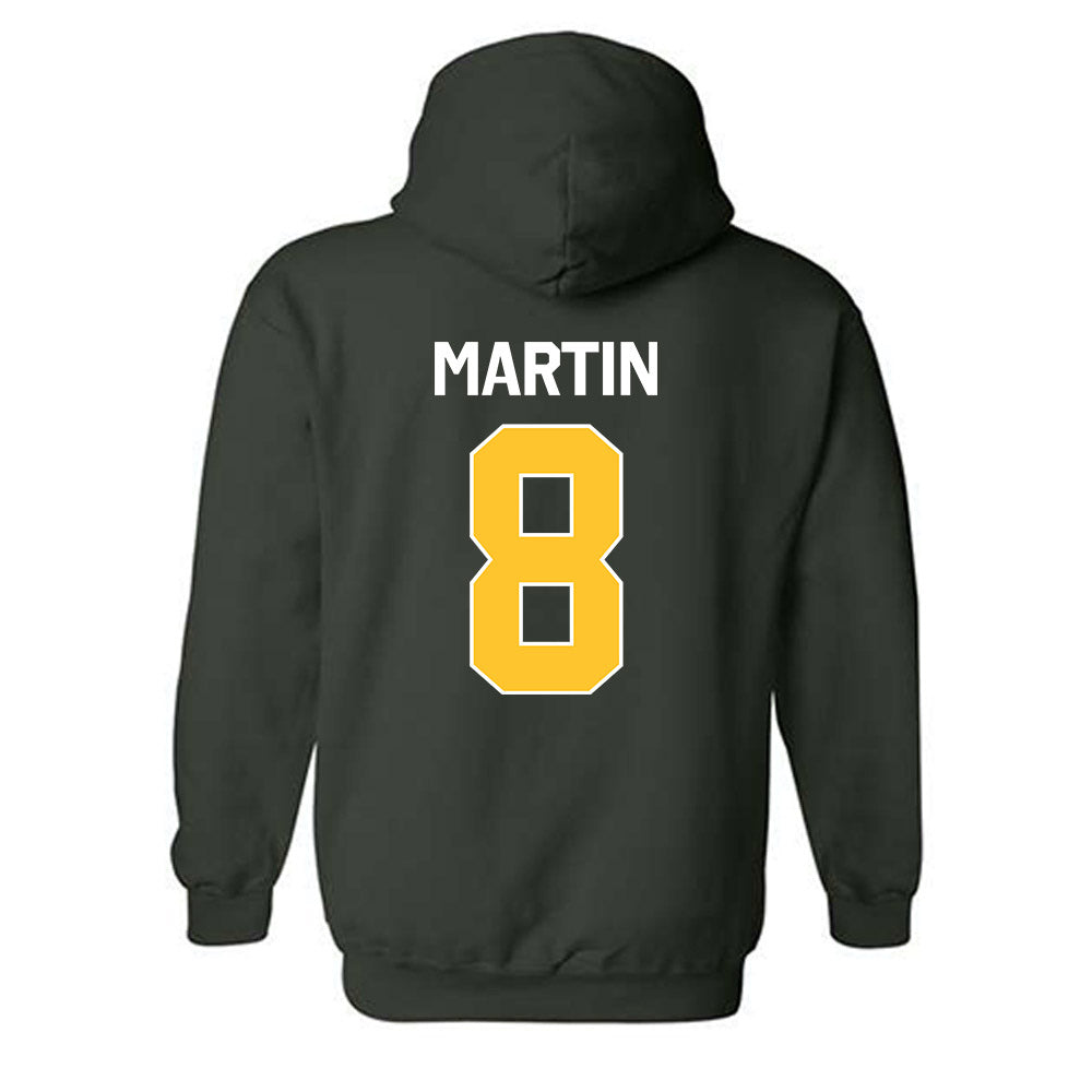 Siena - NCAA Men's Basketball : Mana Martin - Classic Shersey Hooded Sweatshirt-1