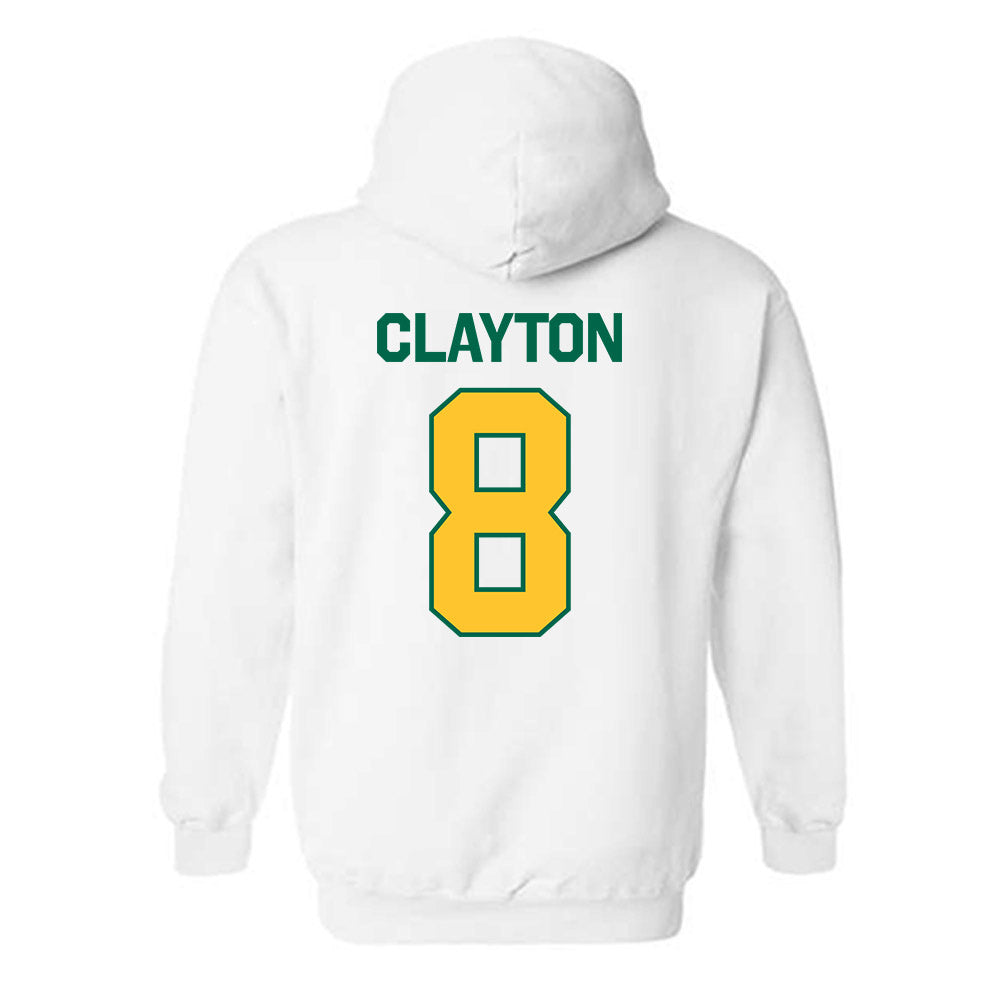 Siena - NCAA Men's Basketball : Mosi Clayton - Classic Shersey Hooded Sweatshirt-1