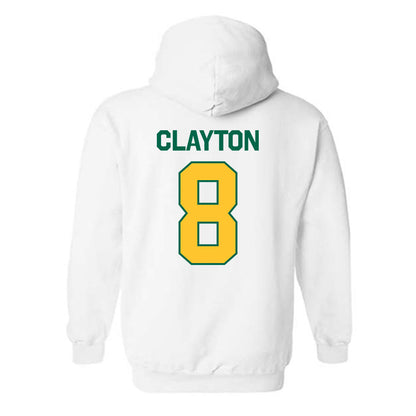 Siena - NCAA Men's Basketball : Mosi Clayton - Classic Shersey Hooded Sweatshirt-1