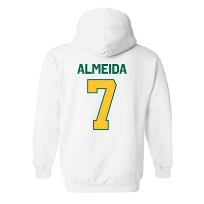 Siena - NCAA Men's Soccer : Lucas Almeida - Classic Shersey Hooded Sweatshirt-1
