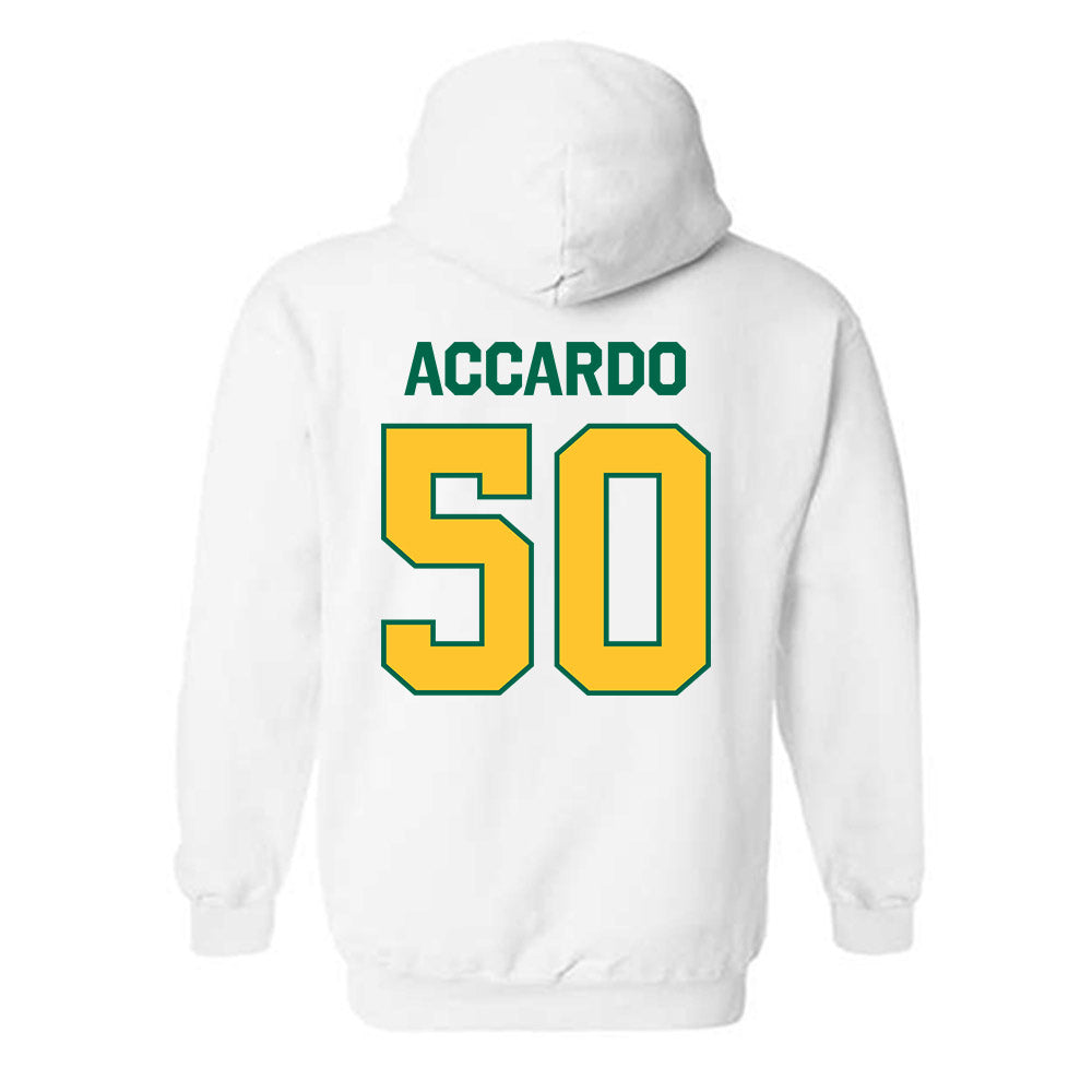Siena - NCAA Men's Lacrosse : John Accardo - Classic Shersey Hooded Sweatshirt-1