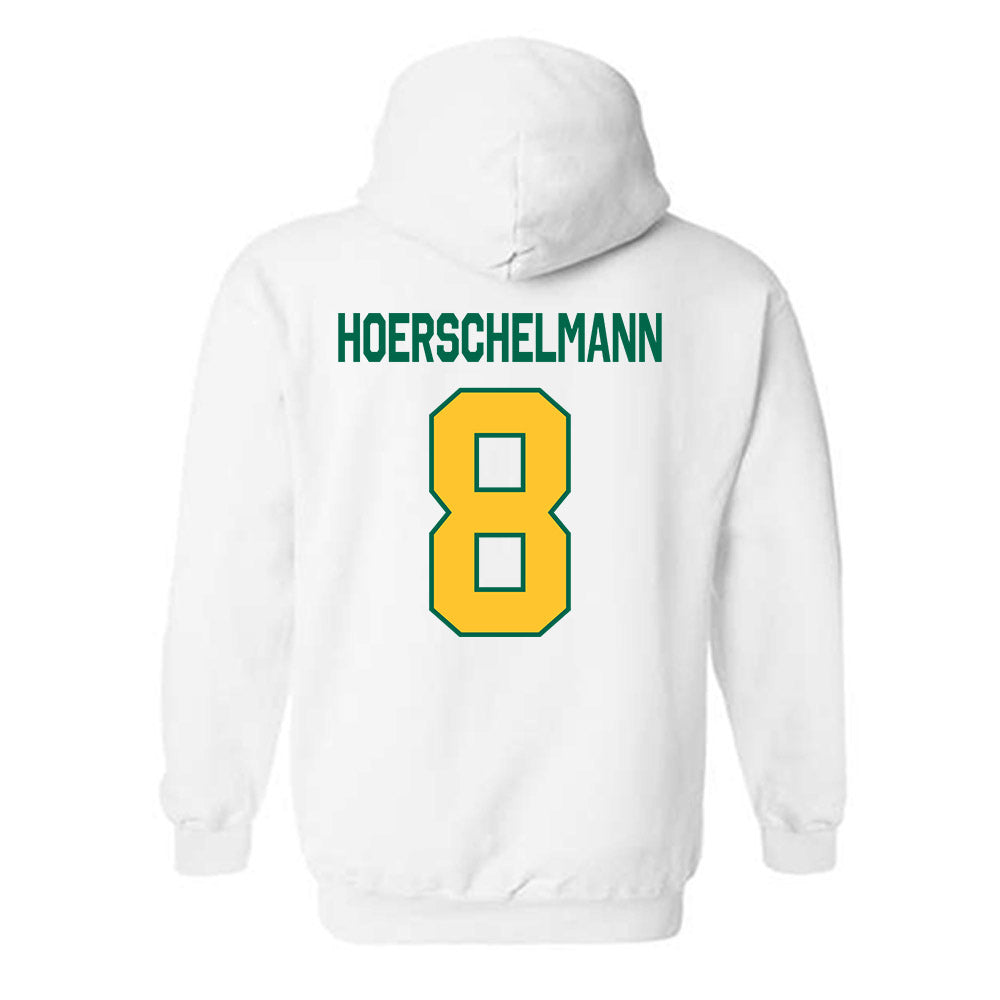 Siena - NCAA Men's Lacrosse : Hans Hoerschelmann - Classic Shersey Hooded Sweatshirt-1