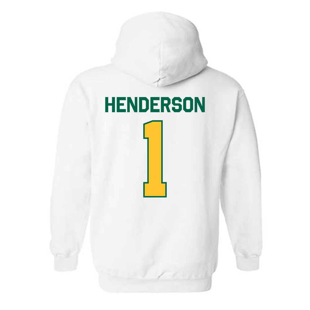 Siena - NCAA Men's Basketball : Isaiah Henderson - Classic Shersey Hooded Sweatshirt-1