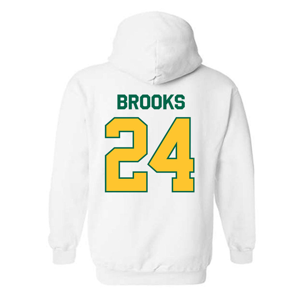 Siena - NCAA Baseball : Noah Brooks - Classic Shersey Hooded Sweatshirt-1