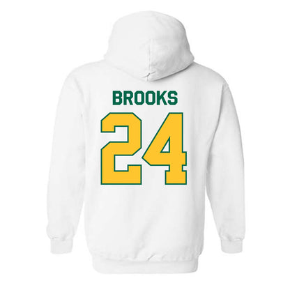 Siena - NCAA Baseball : Noah Brooks - Classic Shersey Hooded Sweatshirt-1