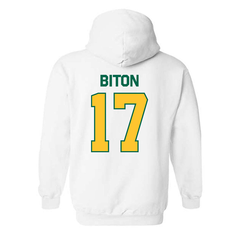 Siena - NCAA Men's Soccer : Ben Biton - Classic Shersey Hooded Sweatshirt-1