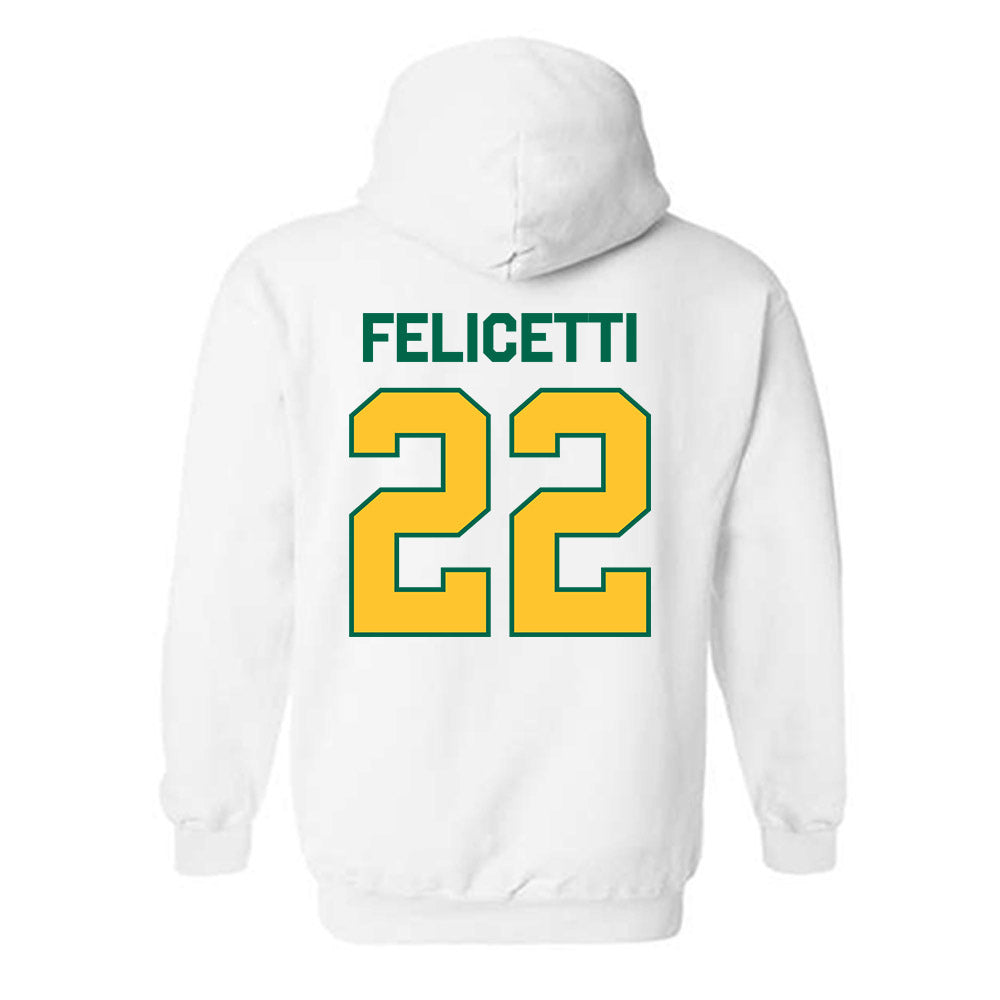 Siena - NCAA Men's Lacrosse : Michael Felicetti - Classic Shersey Hooded Sweatshirt-1