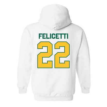 Siena - NCAA Men's Lacrosse : Michael Felicetti - Classic Shersey Hooded Sweatshirt-1