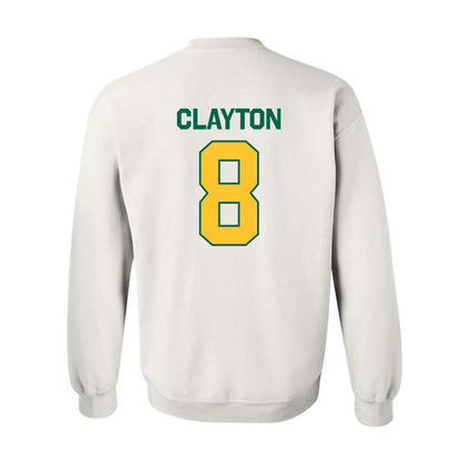 Siena - NCAA Men's Basketball : Mosi Clayton - Classic Shersey Crewneck Sweatshirt-1