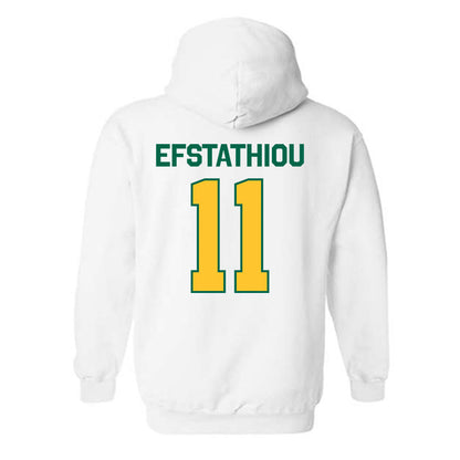 Siena - NCAA Women's Lacrosse : Angelica Efstathiou - Classic Shersey Hooded Sweatshirt-1