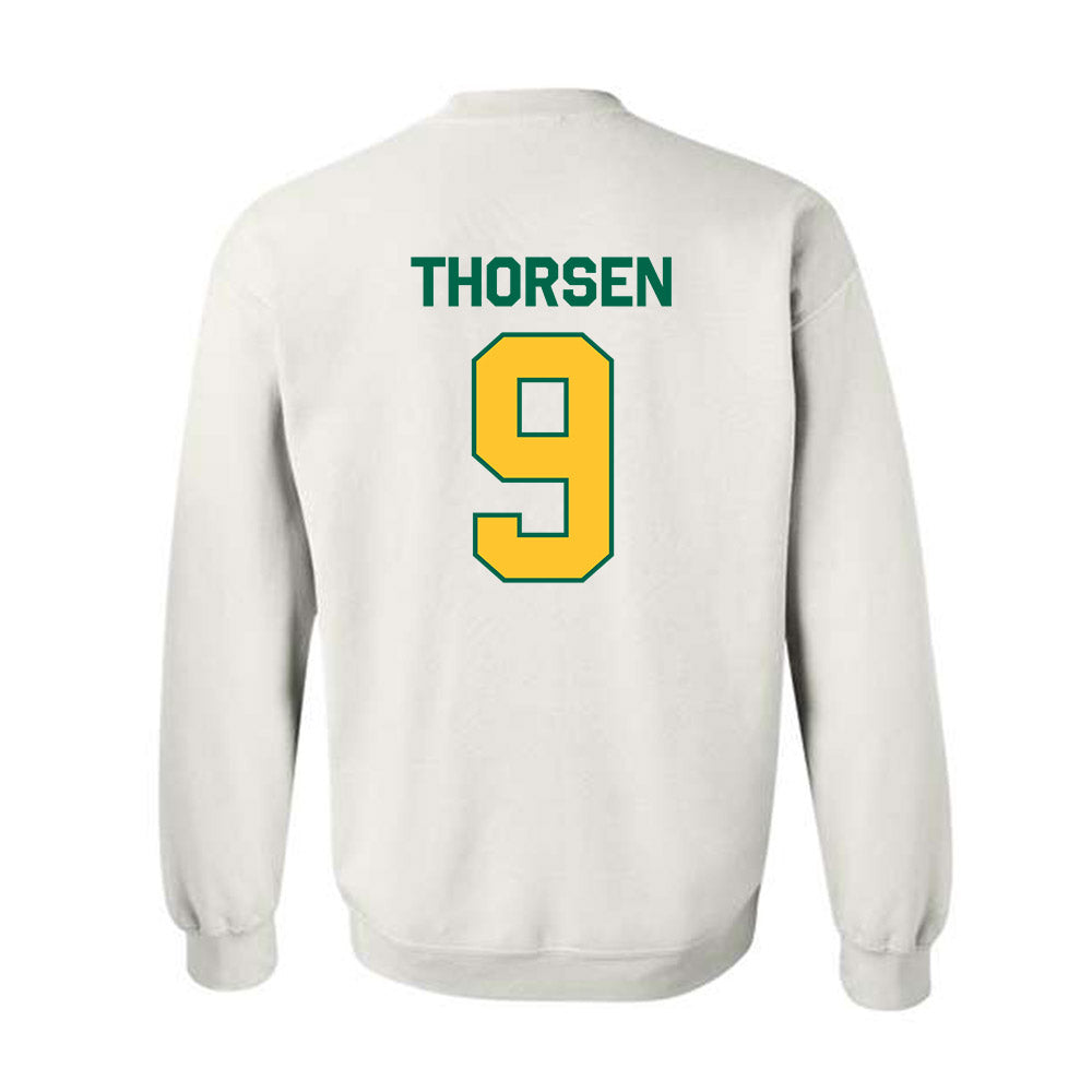 Siena - NCAA Baseball : Matt Thorsen - Classic Shersey Crewneck Sweatshirt-1