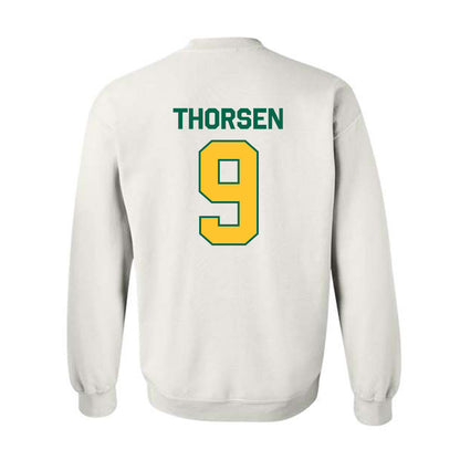 Siena - NCAA Baseball : Matt Thorsen - Classic Shersey Crewneck Sweatshirt-1