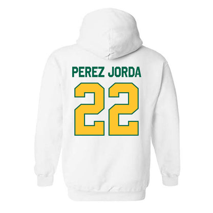 Siena - NCAA Men's Soccer : Alejandro Perez Jorda - Classic Shersey Hooded Sweatshirt-1