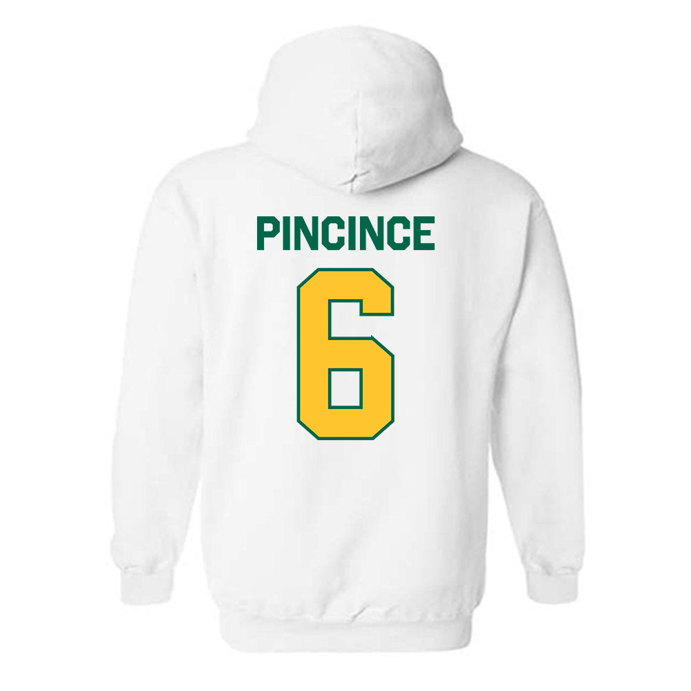 Siena - NCAA Baseball : Owen Pincince - Classic Shersey Hooded Sweatshirt-1