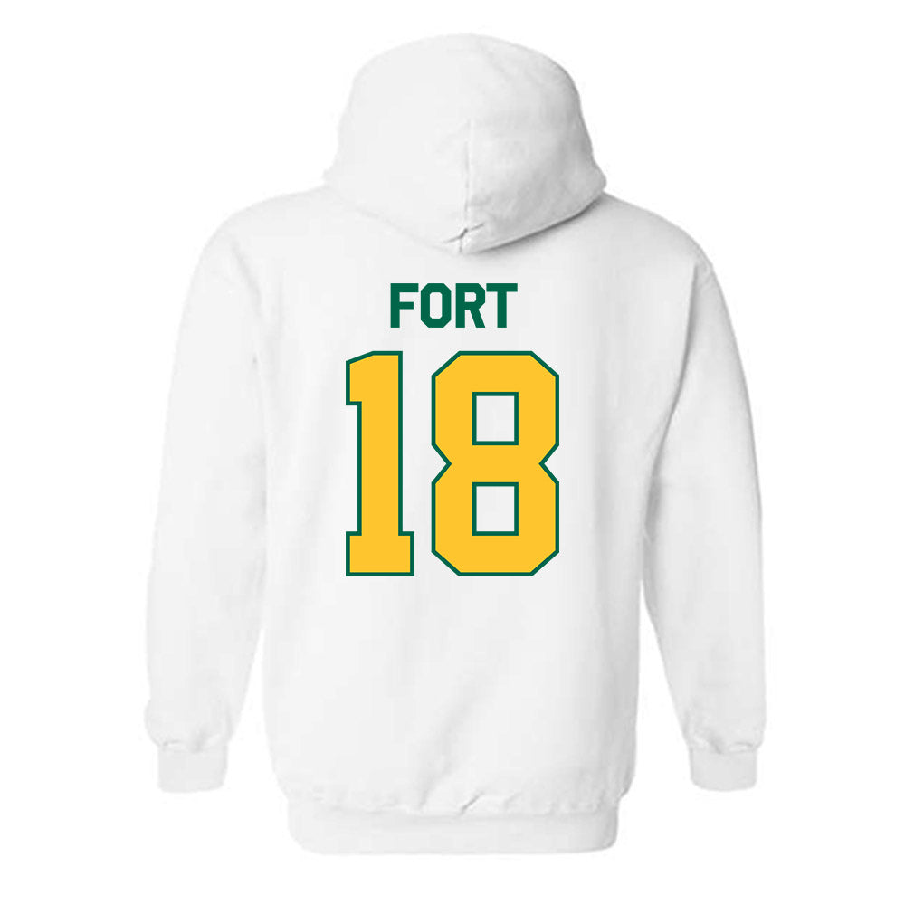 Siena - NCAA Men's Lacrosse : Carter Fort - Classic Shersey Hooded Sweatshirt-1