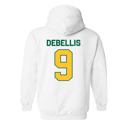 Siena - NCAA Men's Lacrosse : Vito DeBellis - Classic Shersey Hooded Sweatshirt-1