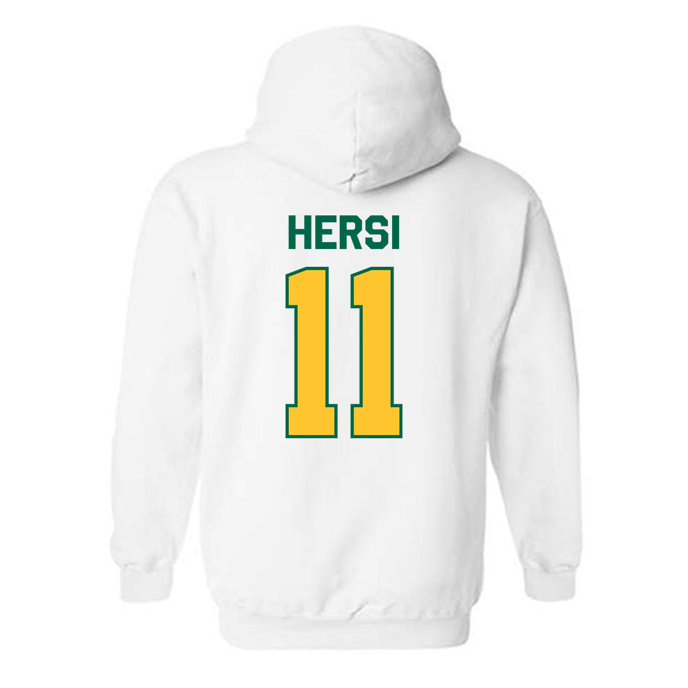 Siena - NCAA Men's Soccer : Bilal Hersi - Classic Shersey Hooded Sweatshirt-1