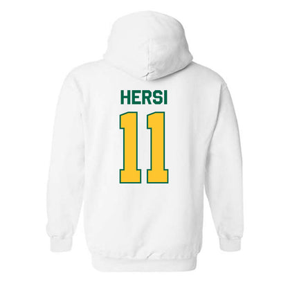 Siena - NCAA Men's Soccer : Bilal Hersi - Classic Shersey Hooded Sweatshirt-1