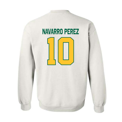 Siena - NCAA Men's Soccer : Mario Navarro Perez - Classic Shersey Crewneck Sweatshirt-1