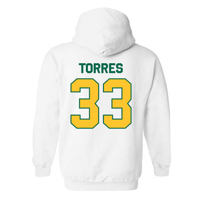 Siena - NCAA Men's Basketball : Chris Torres - Classic Shersey Hooded Sweatshirt-1
