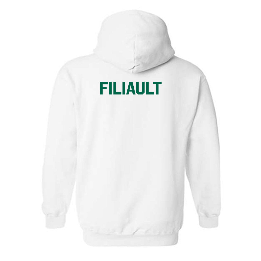 Siena - NCAA Women's Swimming & Diving : Julia Filiault - Classic Shersey Hooded Sweatshirt-1