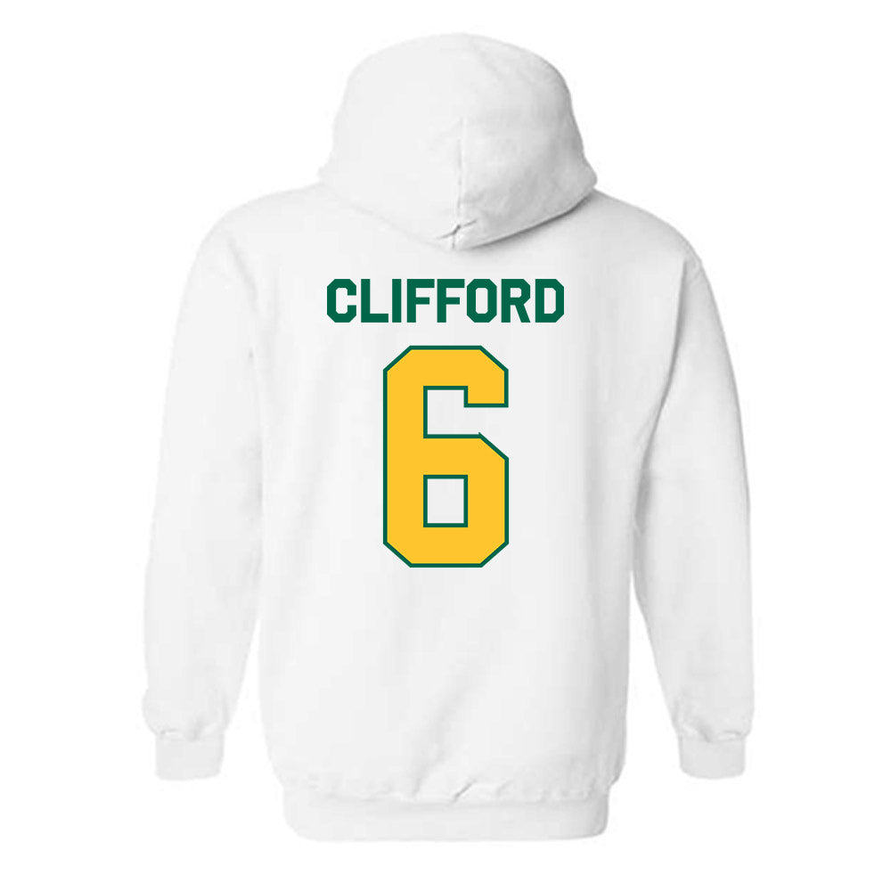 Siena - NCAA Women's Volleyball : Natalia Clifford - Classic Shersey Hooded Sweatshirt-1