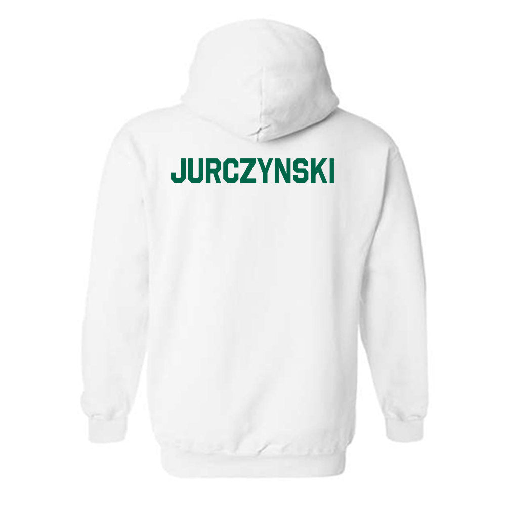Siena - NCAA Baseball : Alex Jurczynski - Classic Shersey Hooded Sweatshirt-1