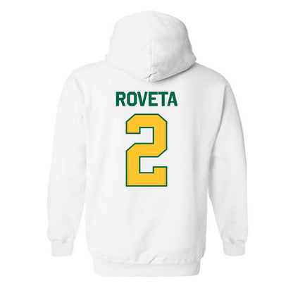 Siena - NCAA Men's Rugby : Tiago Roveta - Classic Shersey Hooded Sweatshirt-1