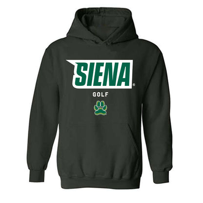 Siena - NCAA Men's Golf : Will Eddy - Classic Shersey Hooded Sweatshirt-0
