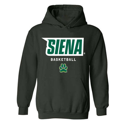Siena - NCAA Men's Basketball : Riley Mulvey - Classic Shersey Hooded Sweatshirt-0