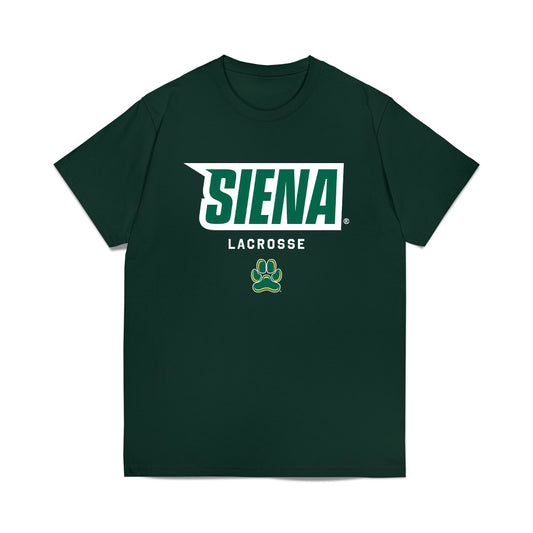 Siena - NCAA Men's Lacrosse : Jacob Quintos - Classic Shersey T-Shirt-0