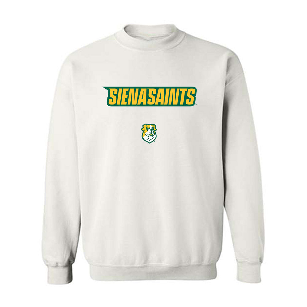 Siena - NCAA Men's Lacrosse : Derrick Eccles - Classic Shersey Crewneck Sweatshirt-0