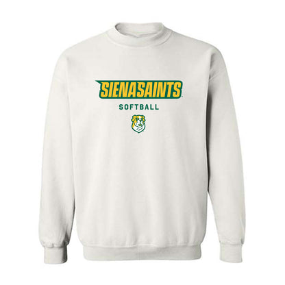 Siena - NCAA Softball : Jordan Strauss - Classic Shersey Crewneck Sweatshirt-0