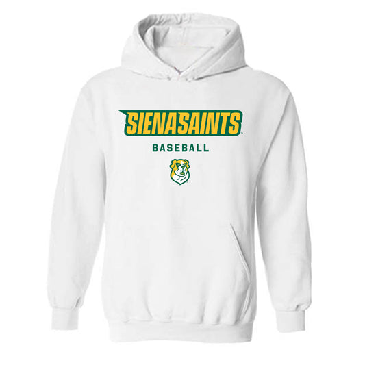 Siena - NCAA Baseball : Mathew Murtagh - Classic Shersey Hooded Sweatshirt-0