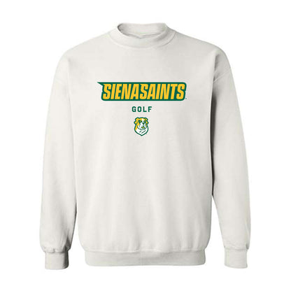 Siena - NCAA Men's Golf : KC Nickel - Classic Shersey Crewneck Sweatshirt-0