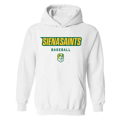 Siena - NCAA Baseball : Casey Vaughn - Classic Shersey Hooded Sweatshirt-0