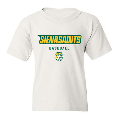 Siena - NCAA Baseball : Steven Ramirez - Classic Shersey Youth T-Shirt-0