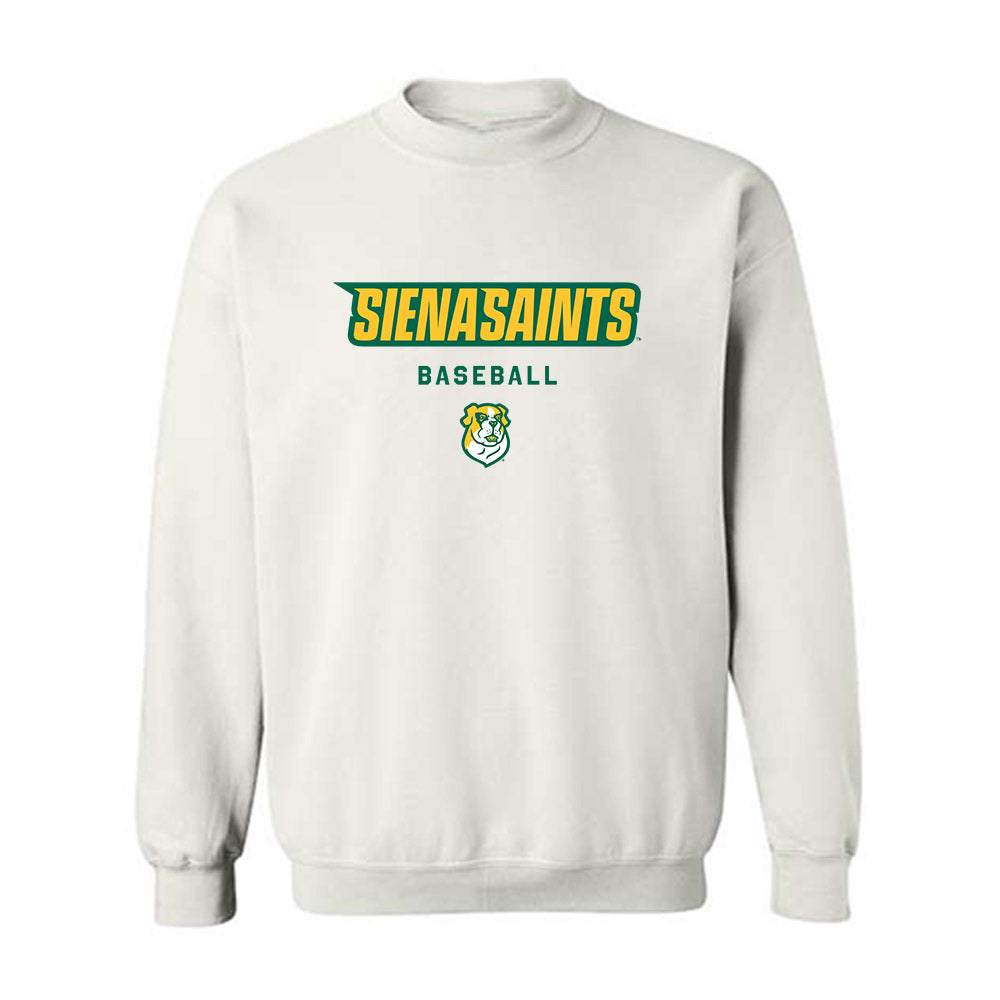 Siena - NCAA Baseball : Casey Vaughn - Classic Shersey Crewneck Sweatshirt-0