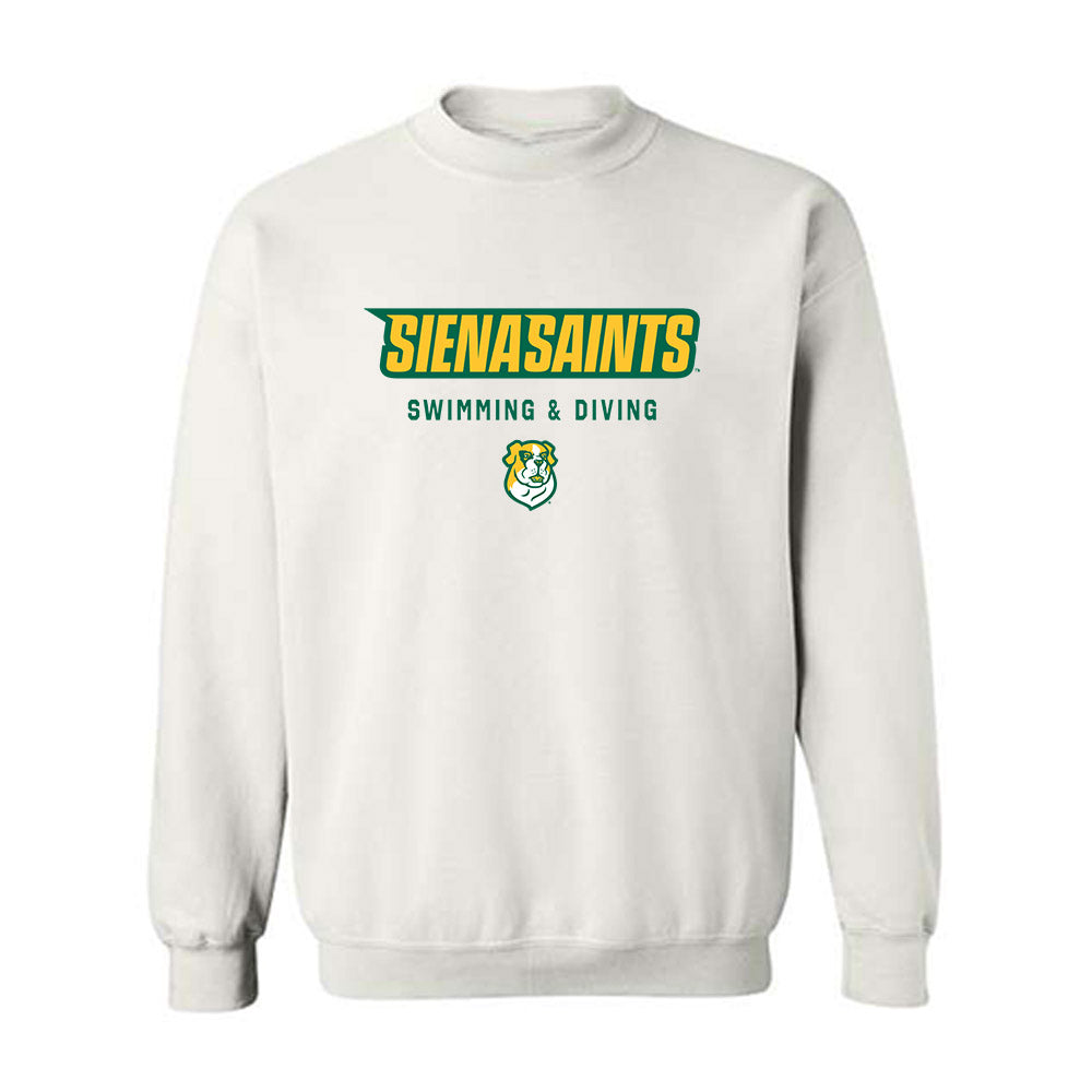 Siena - NCAA Women's Swimming & Diving : Julia Mihok - Classic Shersey Crewneck Sweatshirt-0