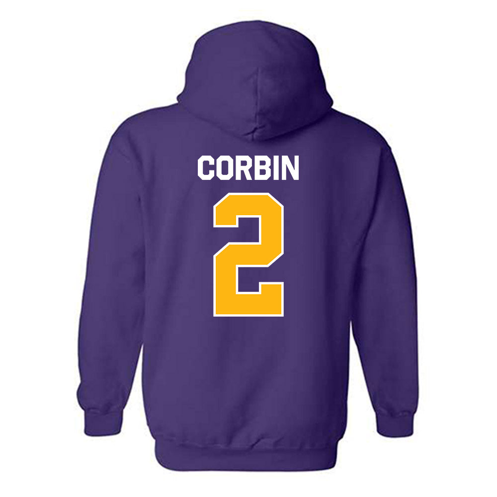 Northern Iowa - NCAA Women's Basketball : Kaylee Corbin - Classic Shersey Hooded Sweatshirt-1