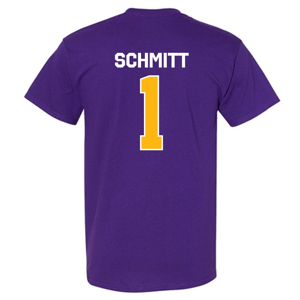 Northern Iowa - NCAA Men's Basketball : Cael Schmitt - Classic Shersey T-Shirt-1