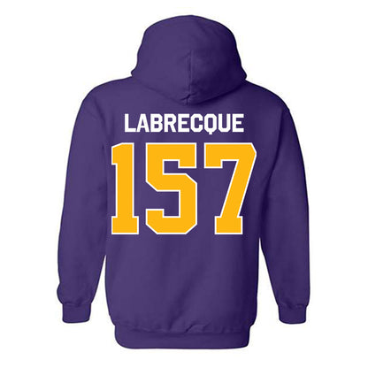 Northern Iowa - NCAA Wrestling : Chris Labrecque - Classic Shersey Hooded Sweatshirt-1