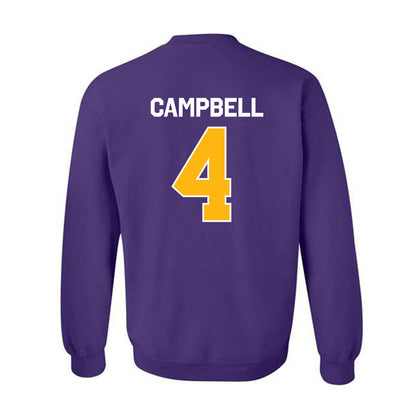 Northern Iowa - NCAA Men's Basketball : Trey Campbell - Classic Shersey Crewneck Sweatshirt-1