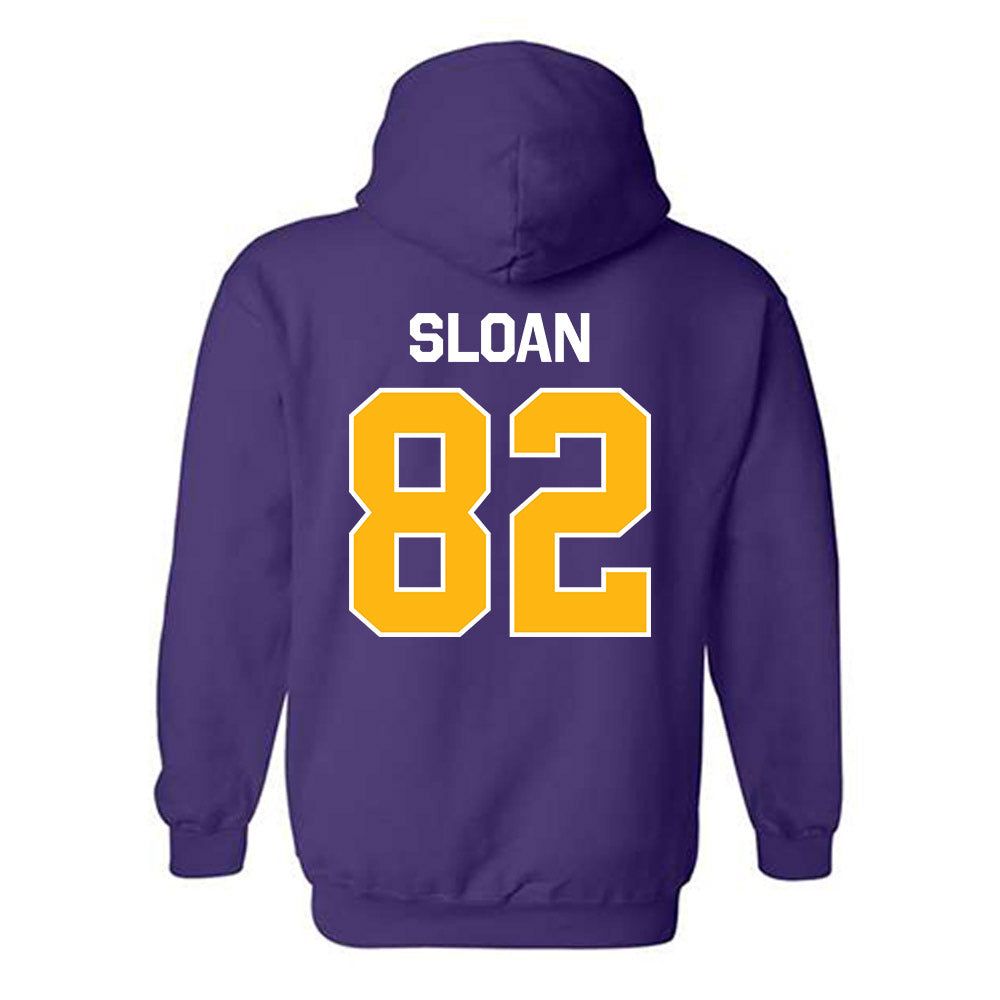 Northern Iowa - NCAA Football : Jamiir Sloan - Classic Shersey Hooded Sweatshirt-1