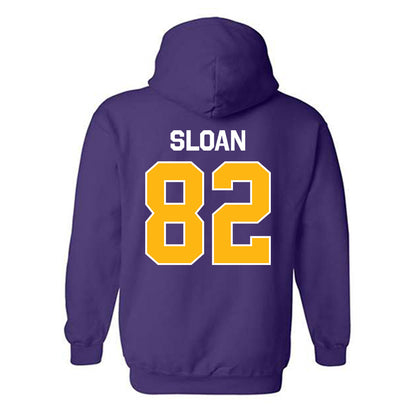 Northern Iowa - NCAA Football : Jamiir Sloan - Classic Shersey Hooded Sweatshirt-1