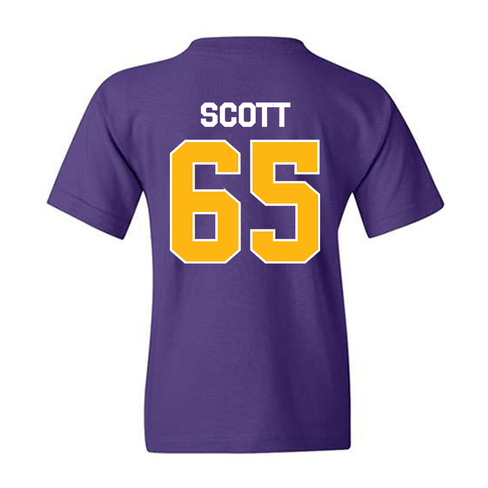 Northern Iowa - NCAA Football : Jimmy Scott - Classic Shersey Youth T-Shirt-1