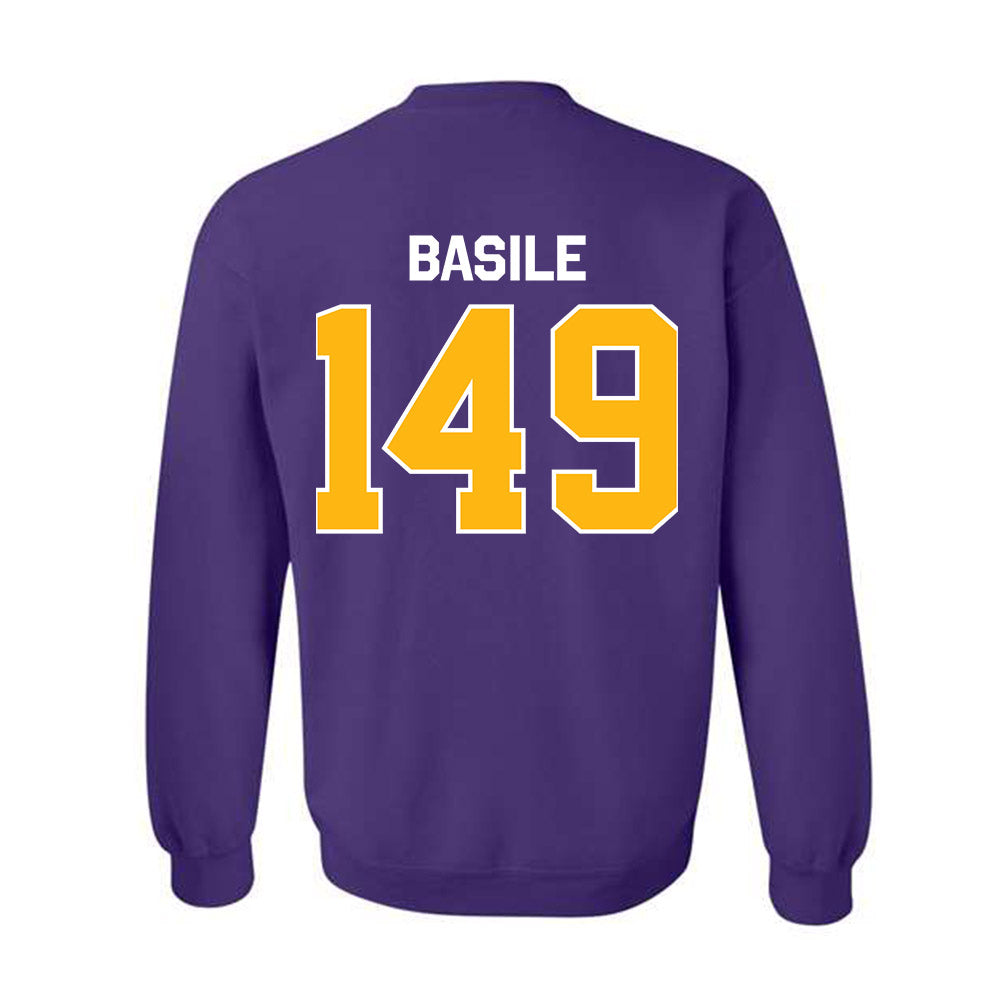 Northern Iowa - NCAA Wrestling : Ethan Basile - Classic Shersey Crewneck Sweatshirt-1