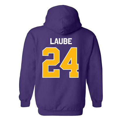Northern Iowa - NCAA Women's Basketball : Kayba Laube - Classic Shersey Hooded Sweatshirt-1
