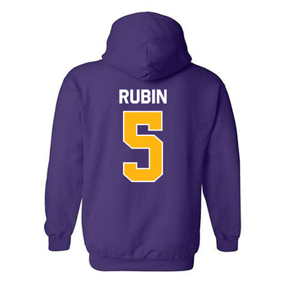 Northern Iowa - NCAA Men's Basketball : Wes Rubin - Classic Shersey Hooded Sweatshirt-1