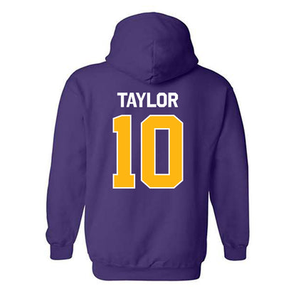 Northern Iowa - NCAA Men's Basketball : RJ Taylor - Classic Shersey Hooded Sweatshirt-1